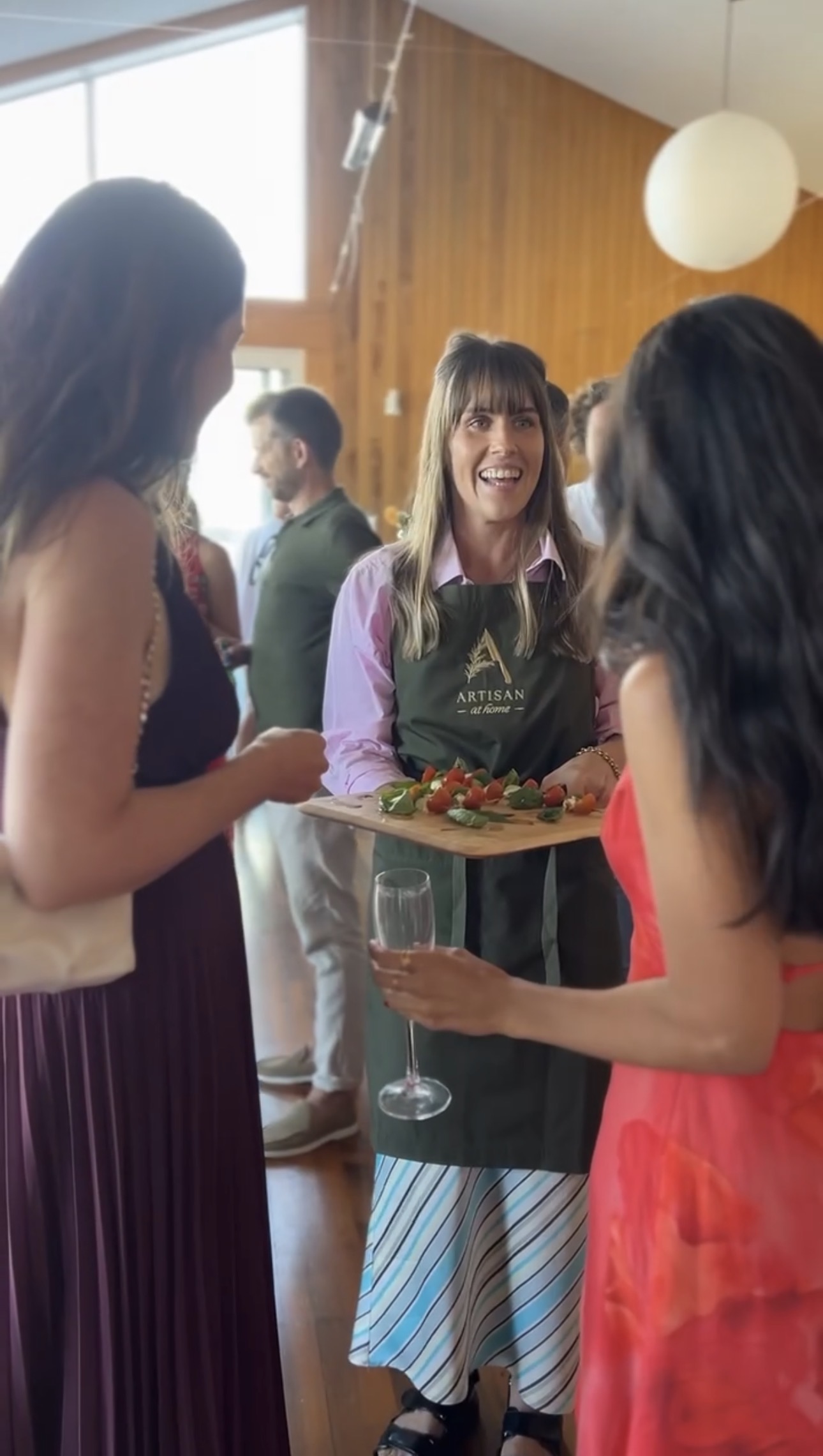 Artisan at Home event catering spread at an Auckland celebration